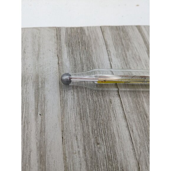 Vintage Chaney Acu-Rite Temp Candy #1Icing Deep Fat Kitchen Craft Thermometer 9" - Picture 3 of 7